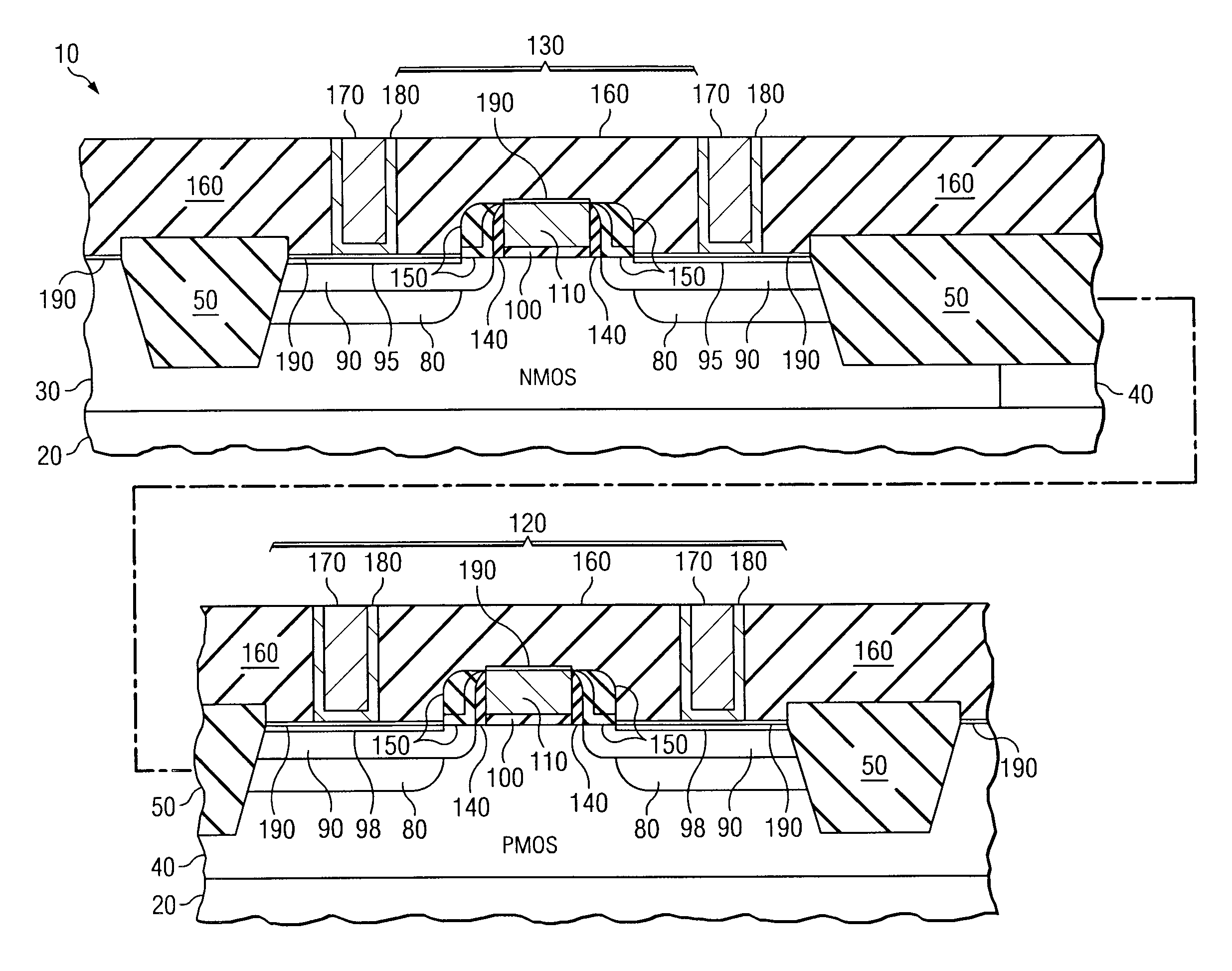 Mos device and process having low resistance silicide interface using additional source/drain implant