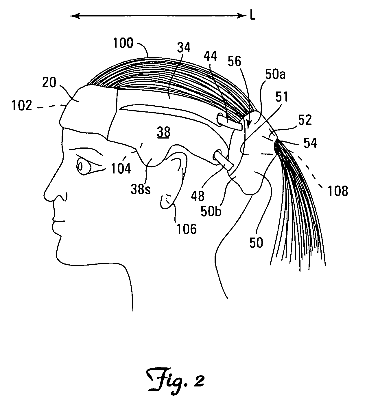 Headguard with an eccentric dimple for accommodating the occipital bone