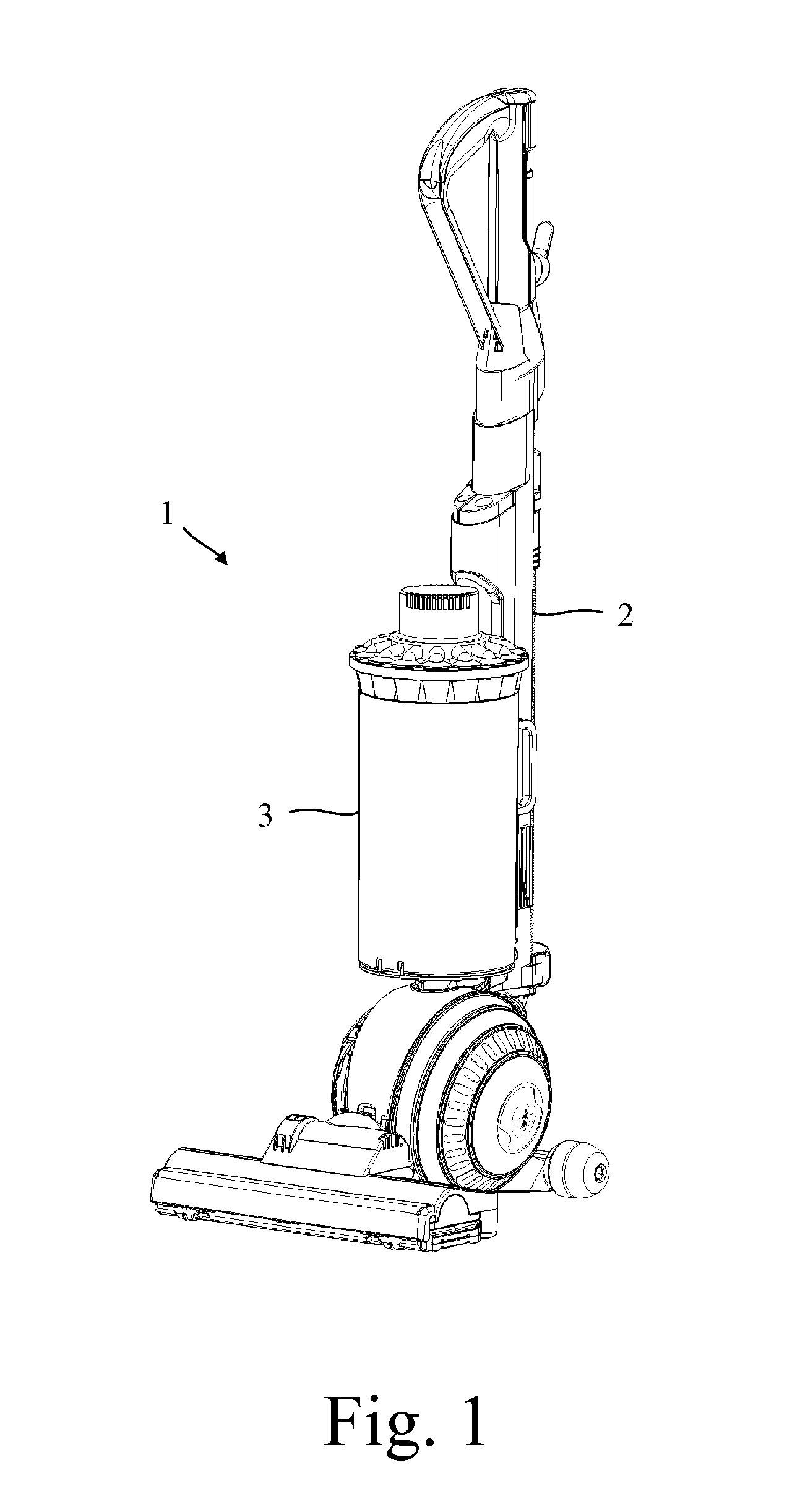 Vacuum cleaner with motor cooling