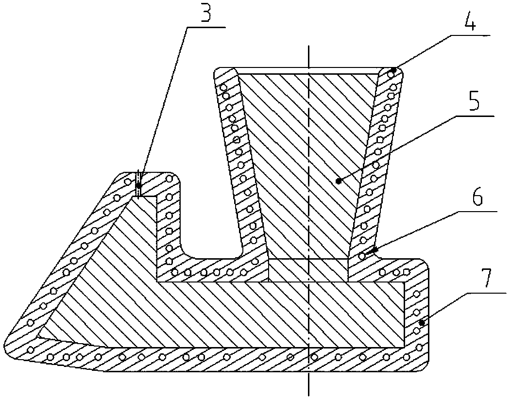 A kind of production method of highly wear-resistant tbm roadheader blade