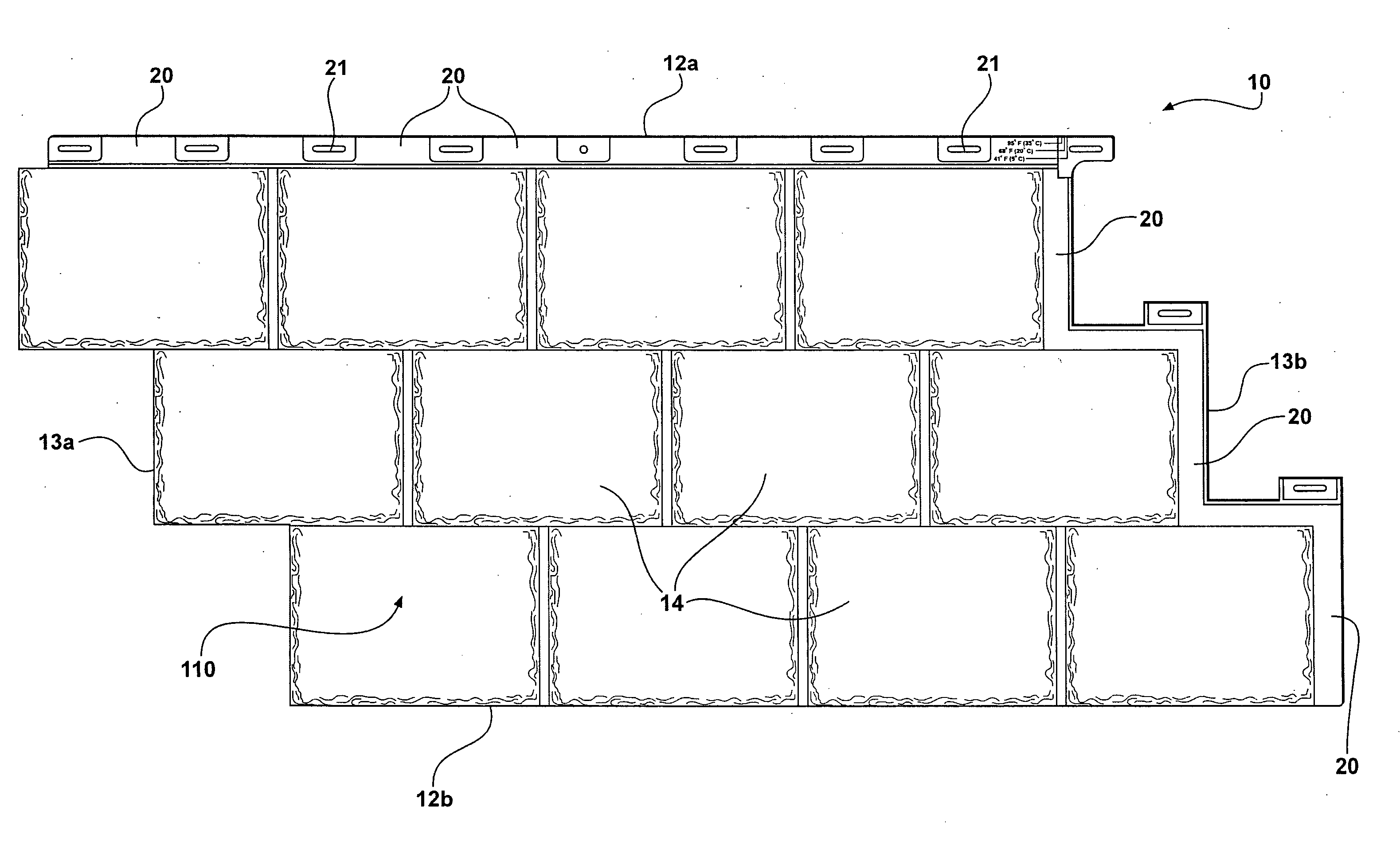 Roofing panels and roofing system employing the same