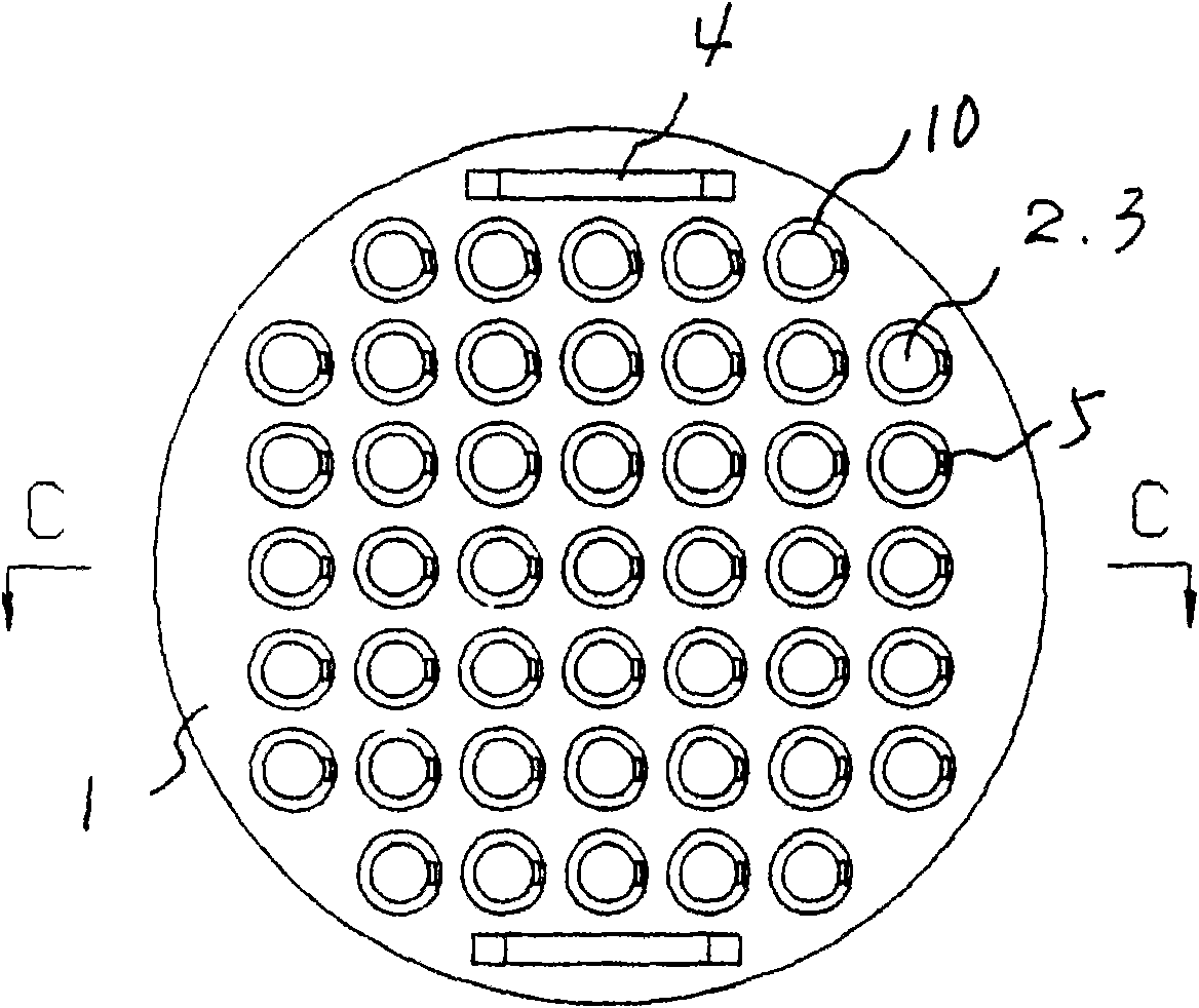 High-density array type cell growth cover glass experimental device