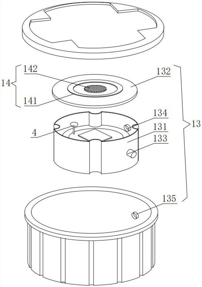 Underground pipeline channel external damage prevention early warning device and linkage alarm method