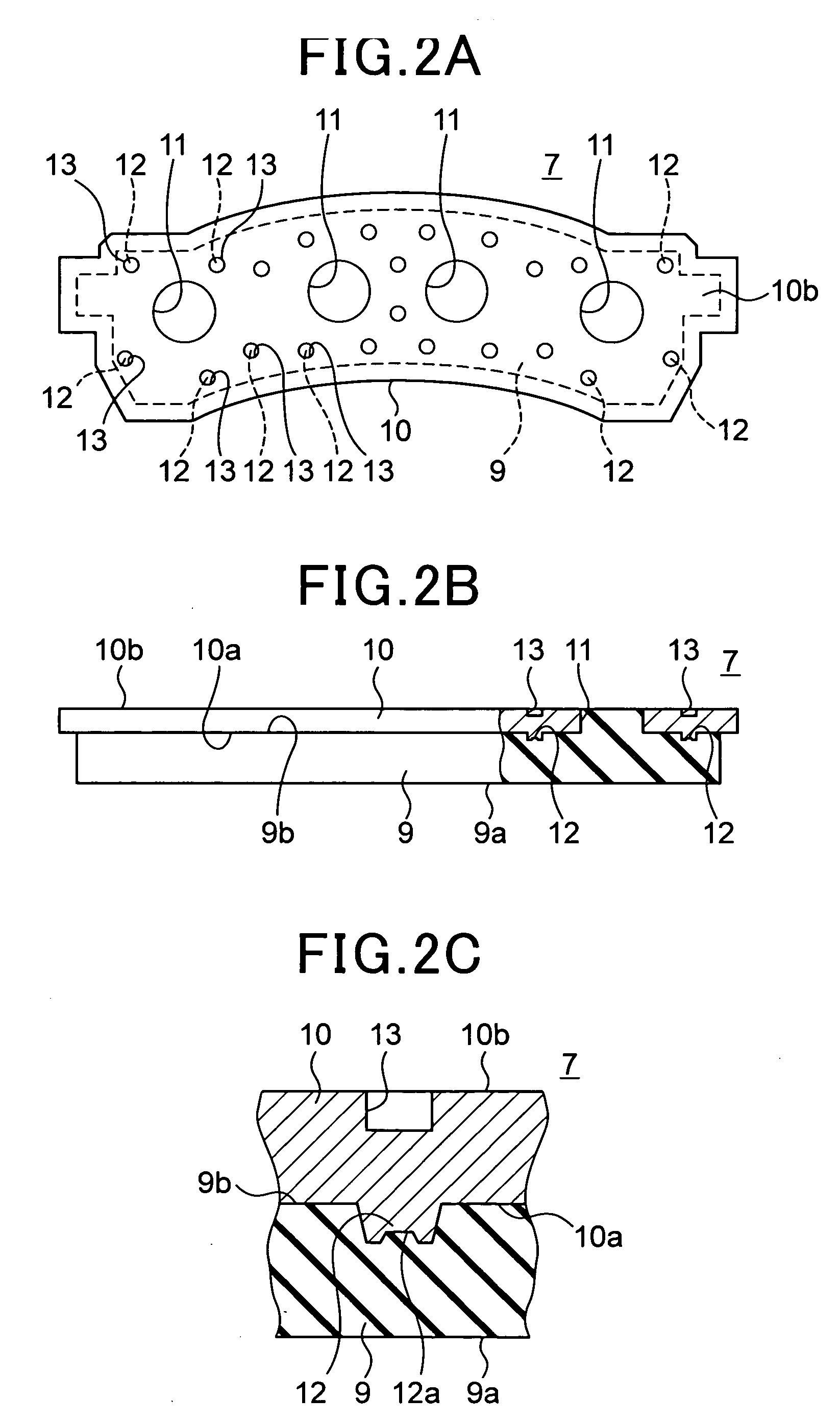 Disc brake pad, back plate for pad and method of manufacturing back plate for pad