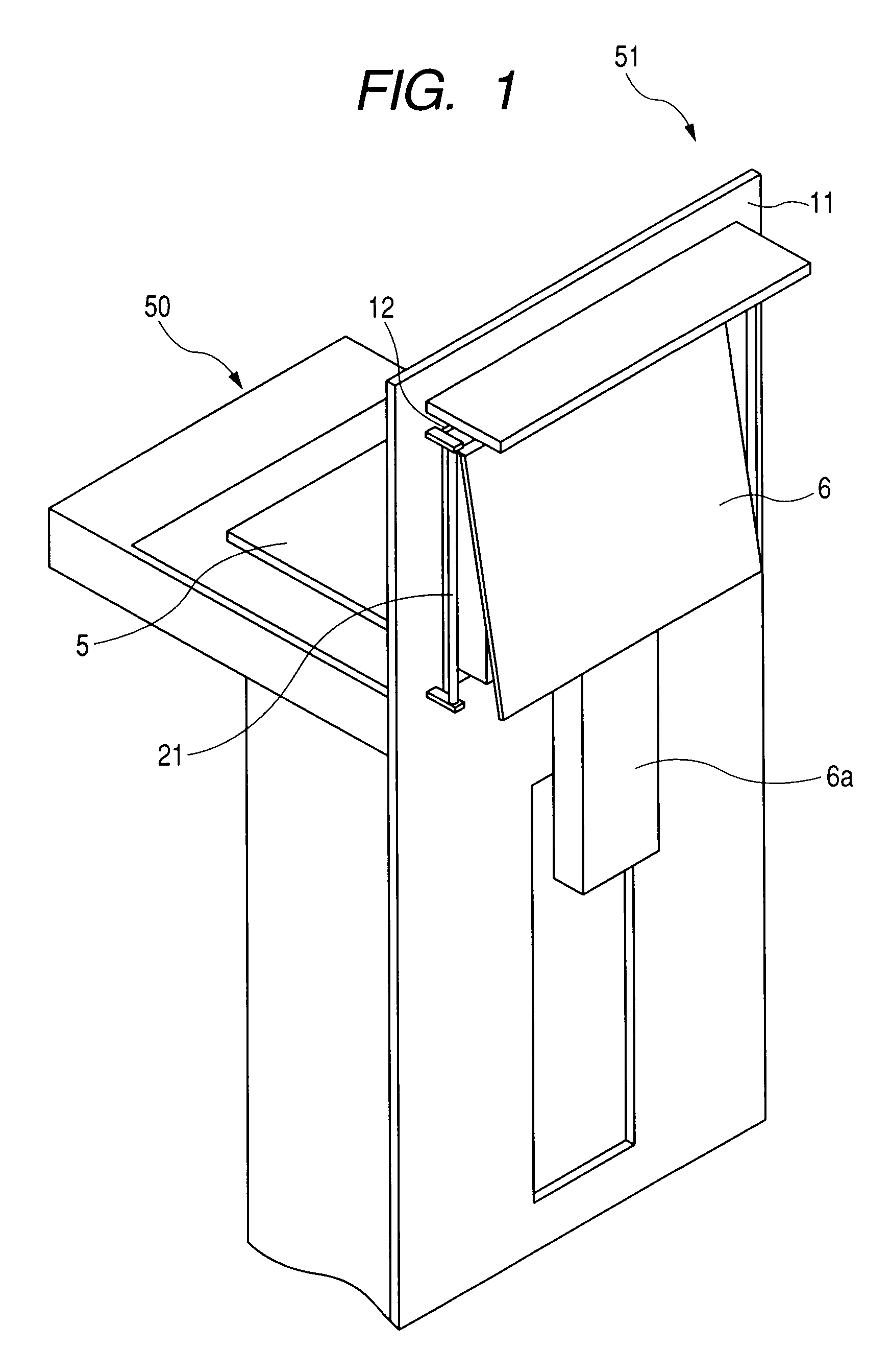 Method of processing an object in a container and lid opening/closing system used in the method