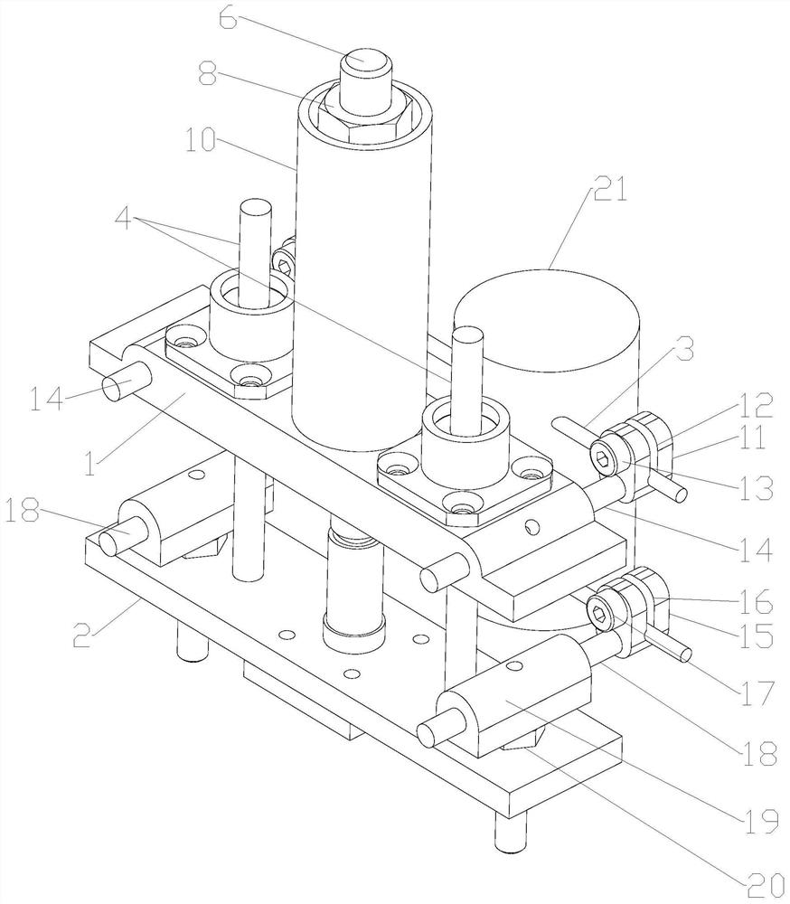 Spine motion segment in-vivo loading device