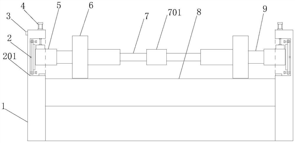 Auxiliary disc shear steel belt edge deburring equipment