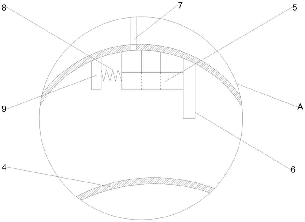 Desulfurization and denitrification device based on biological bacteria