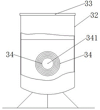 Safe explosion-proof unloading system of oil and gas well