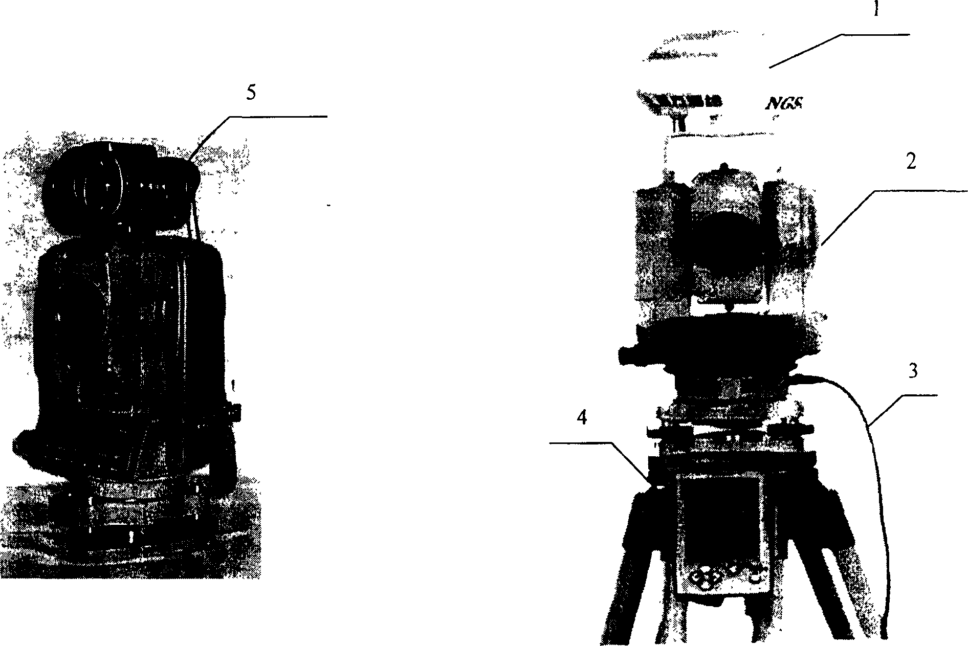 Video super-station instrument and forest measuring method