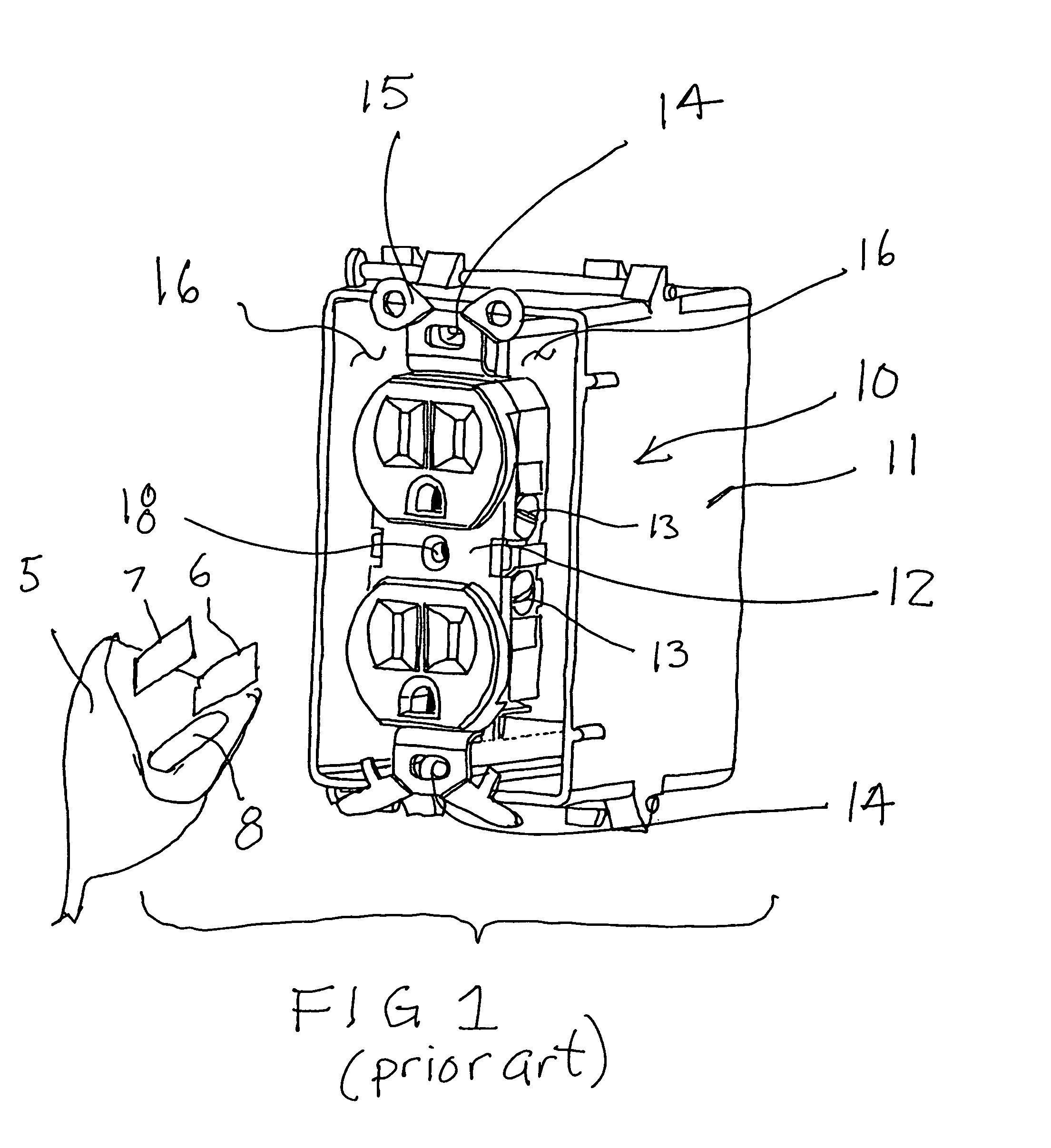 Enclosure for wiring devices