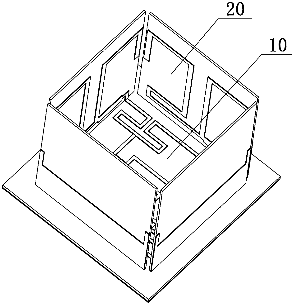 An RFID system reader antenna for fitting rooms based on miniaturization technology