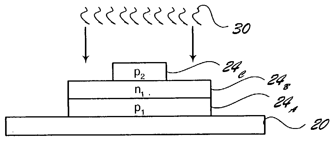 Conductive component manufacturing process employing an ink jet printer