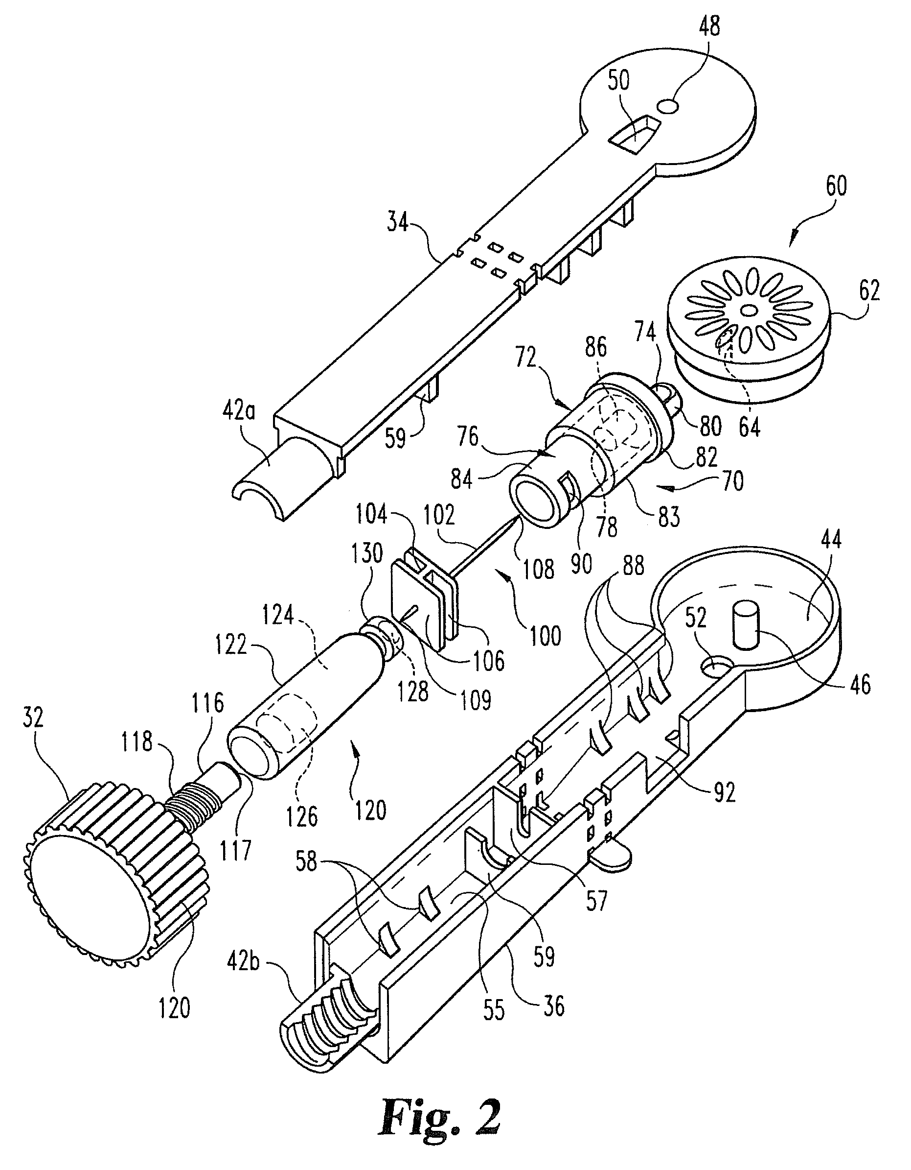 Module for a medication injection device