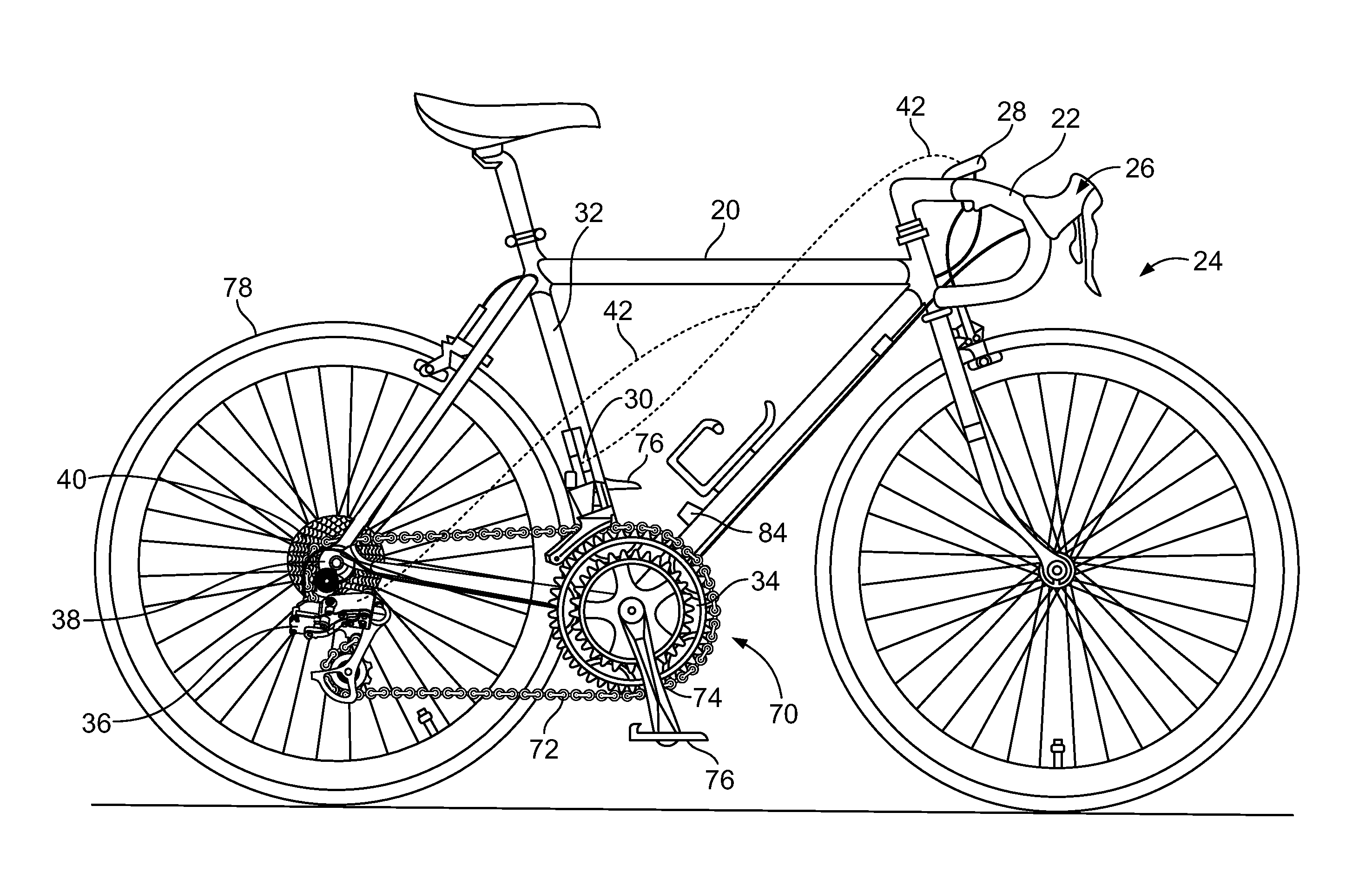 Bicycles with electronic shifting systems and methods