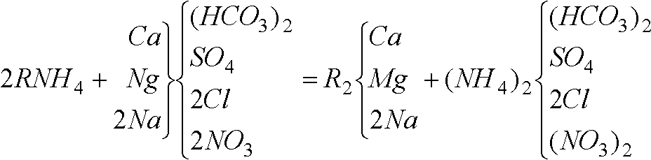 Regenerant for sodium ion softening water treatment