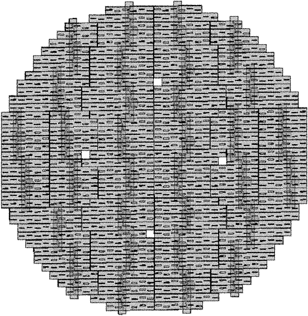 Geometric modeling method for panel slot antenna