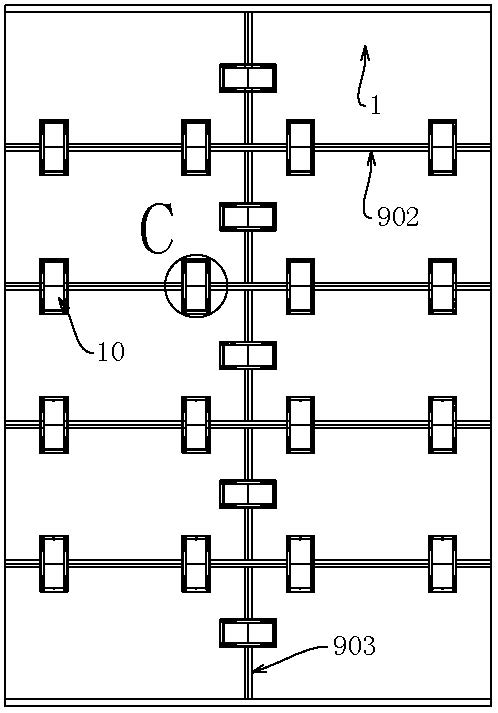 Building wall energy-saving thermal insulation structure