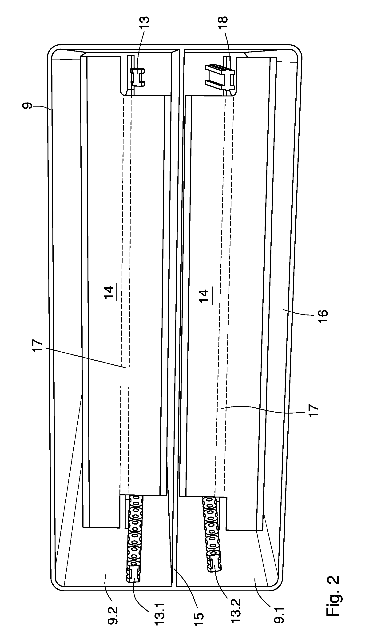 Inclined conveyor for combine harvesters