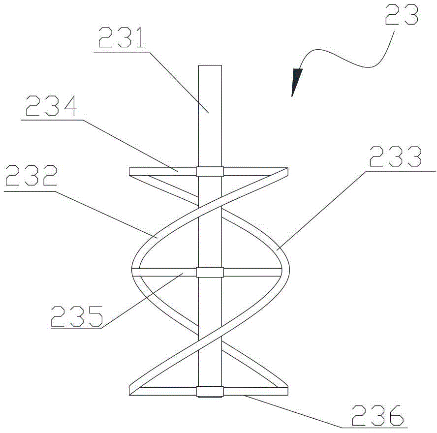 An automatic material mixing device