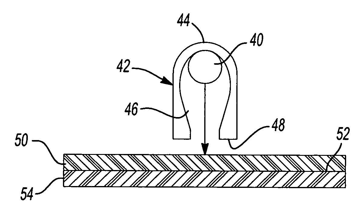 Waveguide for plastics welding using an incoherent infrared light source