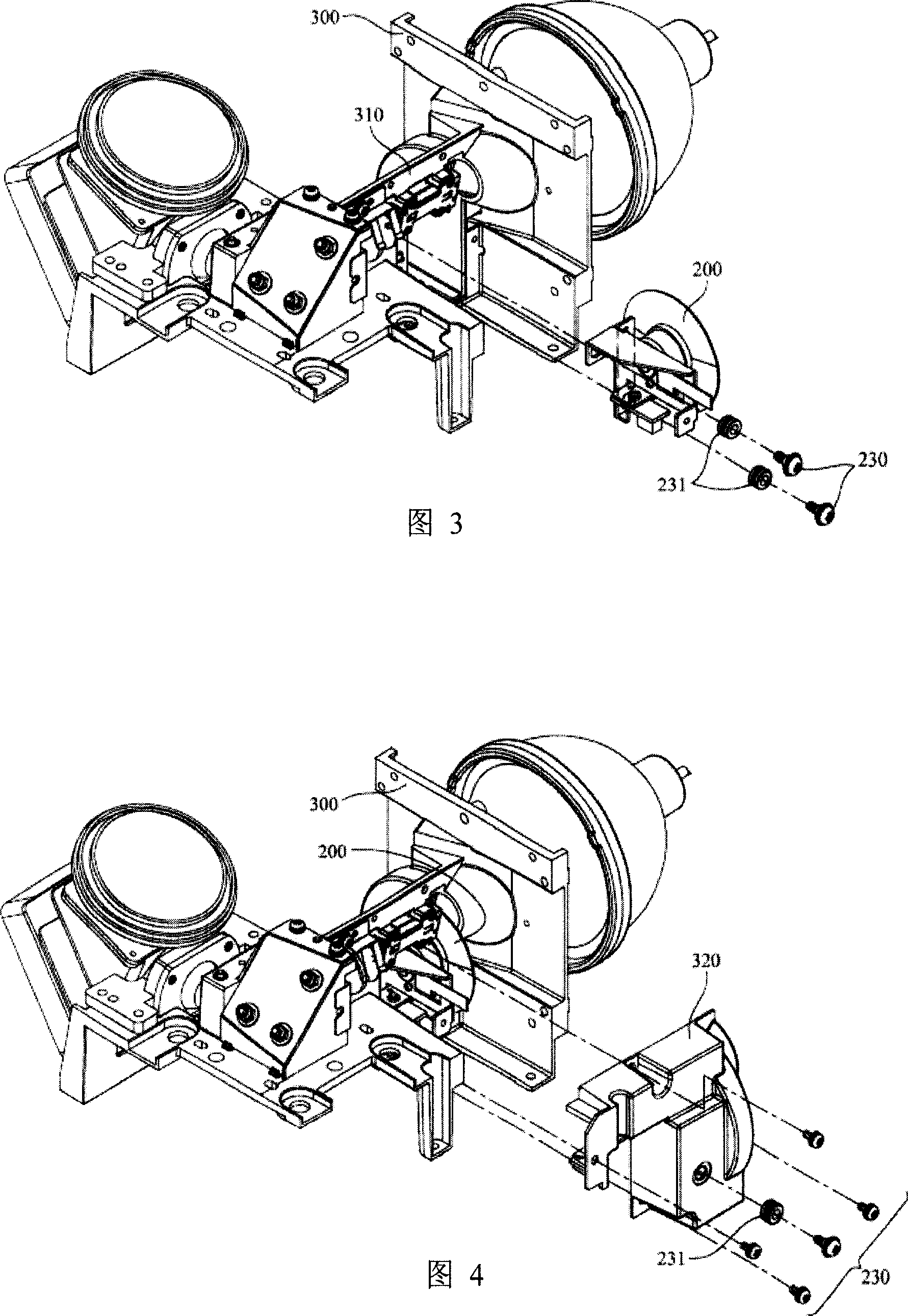 Projection device and color wheel module used for the same