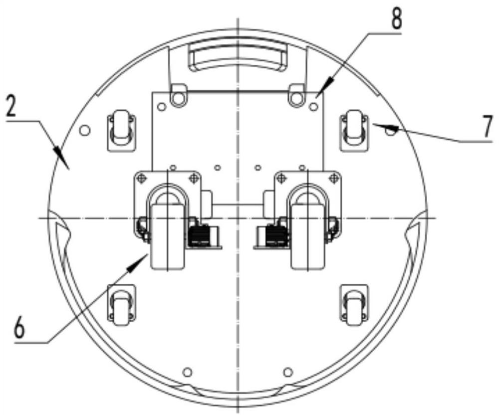 Movable invigilation robot