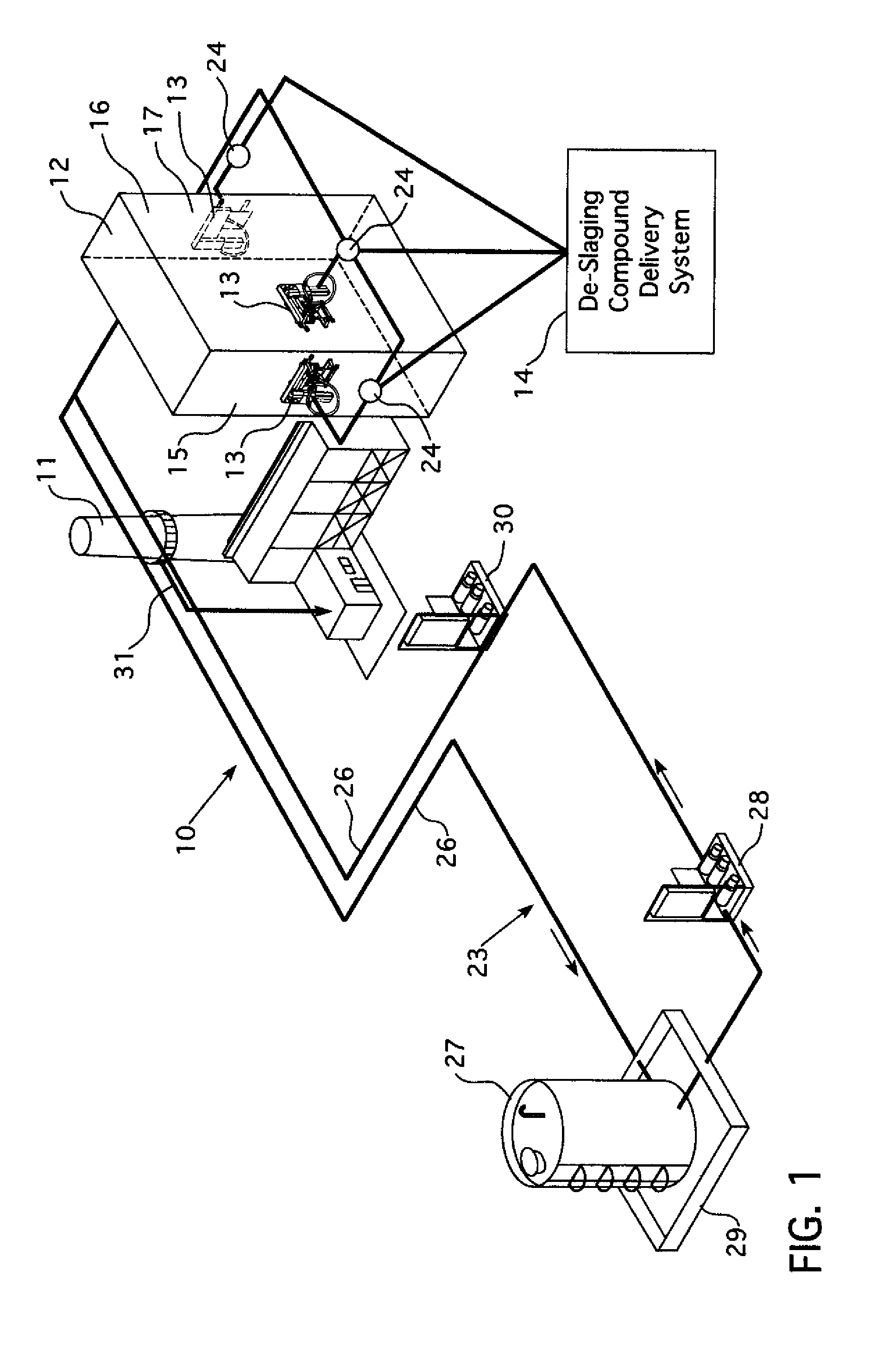Method and apparatus for reduction of pollutants in combustion effluent