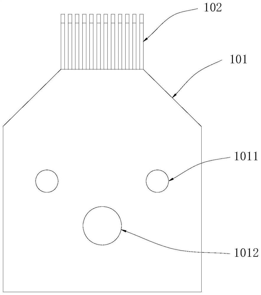 Multi-contact high-current high-voltage test probe