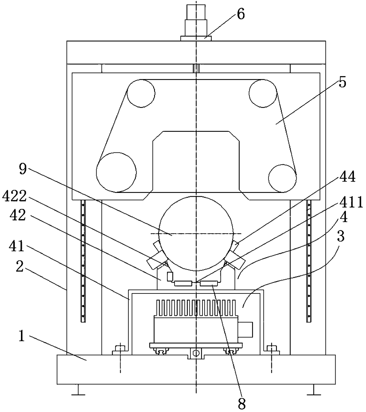 Silicon wafer processing device