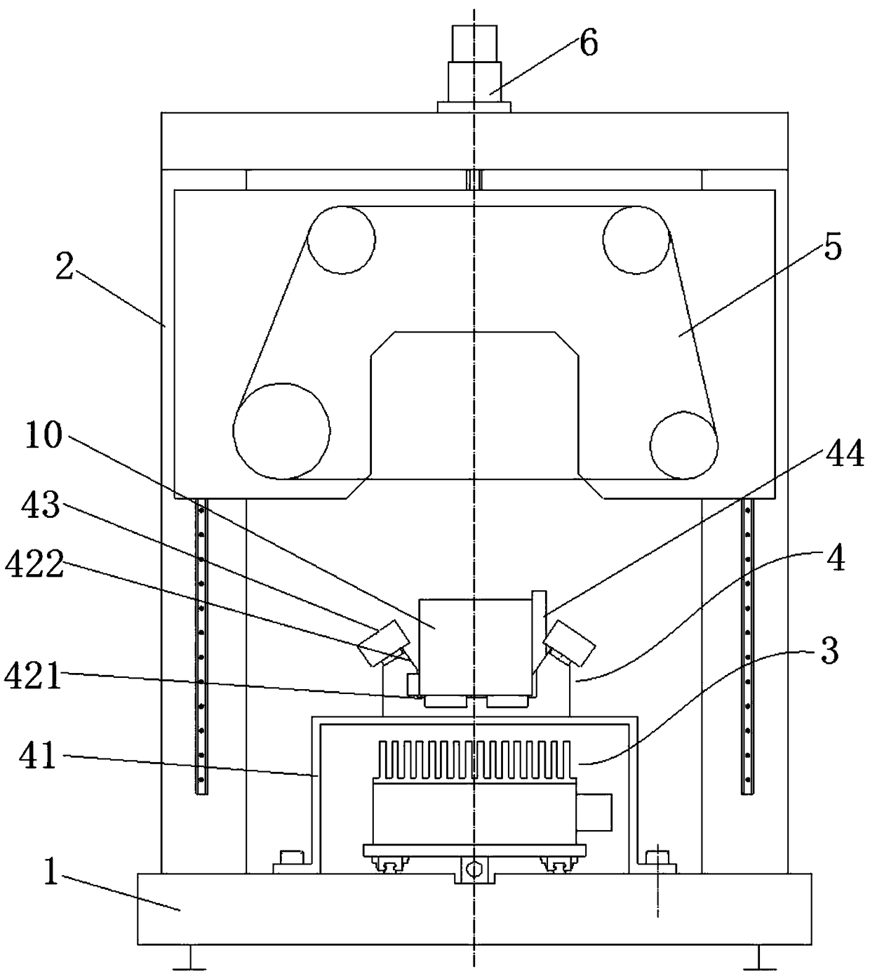 Silicon wafer processing device
