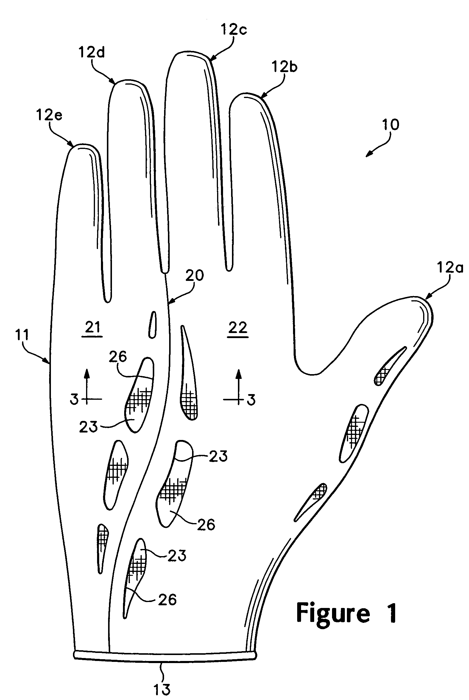 Glove with stitchless seams