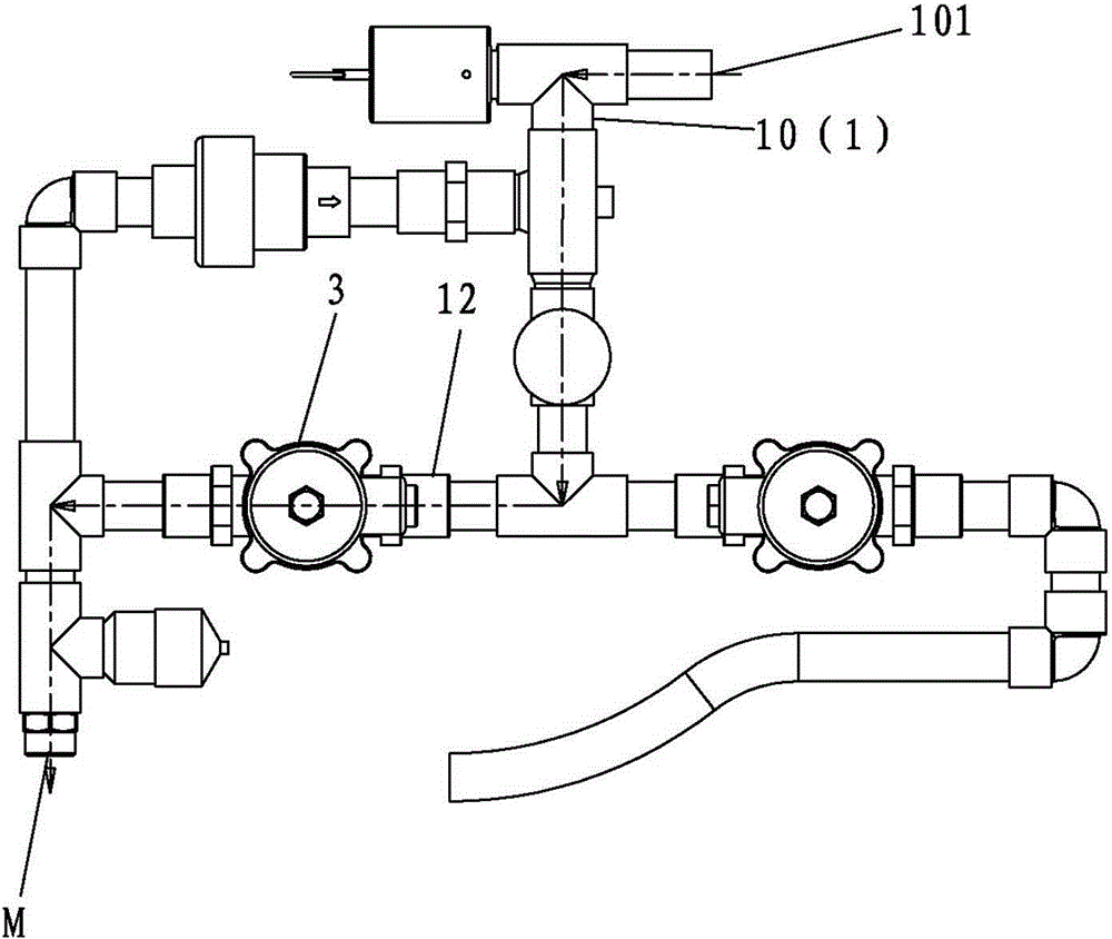 Online unblocking device for wet electrostatic precipitator nozzle