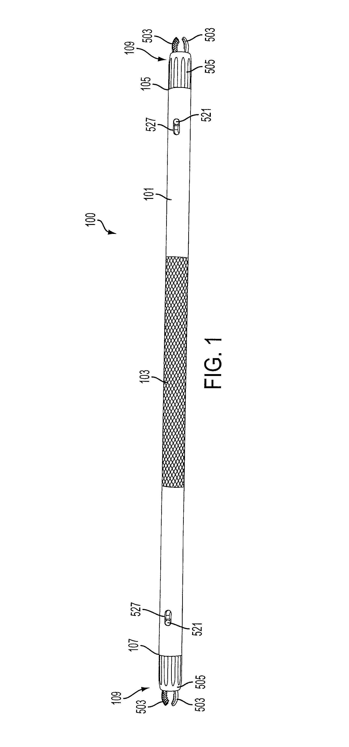 Blunt dissection and tissue elevation instrument