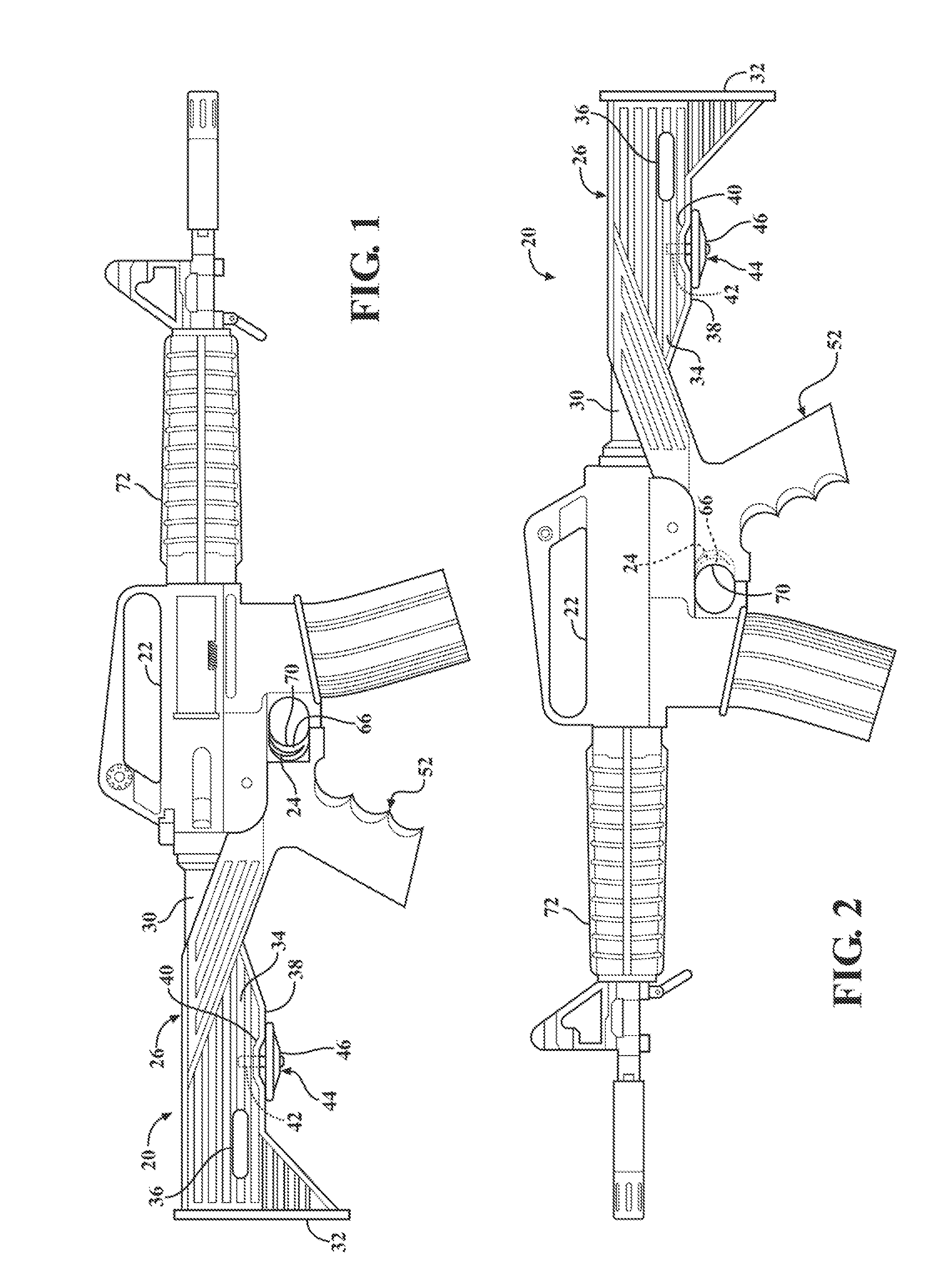 Method for shooting a semi-automatic firearm