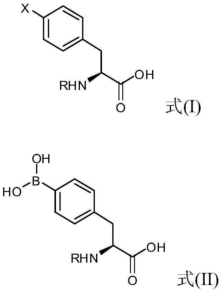 4 - dihydroxy boryl - l-phenylalanine preparation method