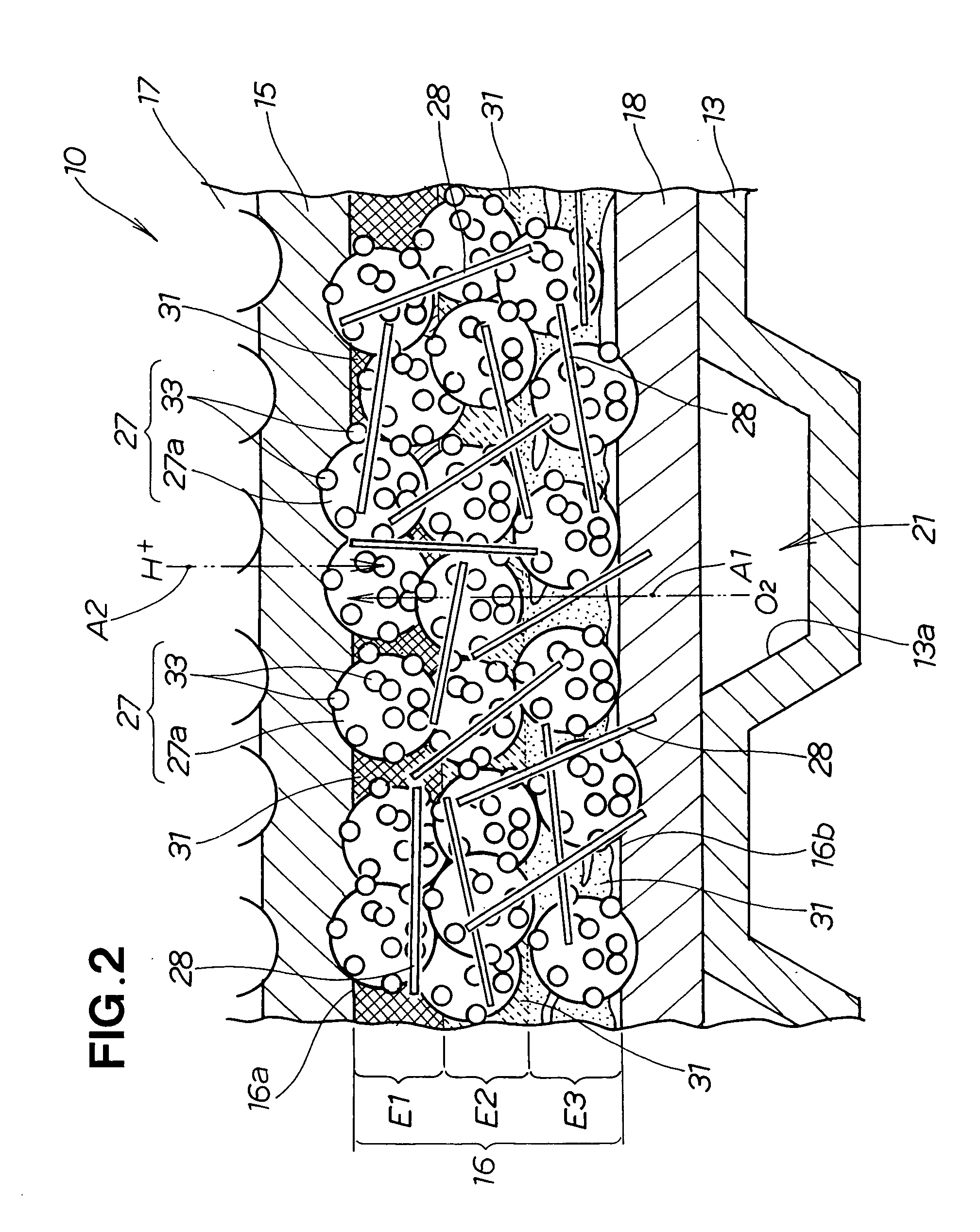Method for manufacturing electrode layer for fuel cell