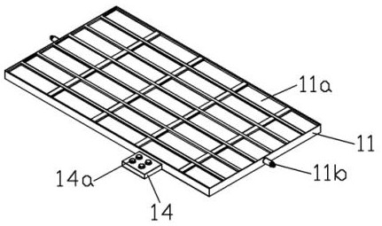 An English jigsaw puzzle teaching device