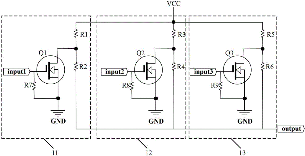 io input port expansion circuit