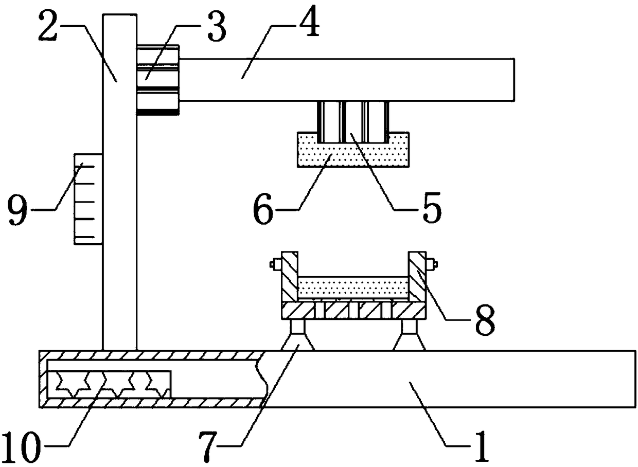 Punch for packaging mechanical parts