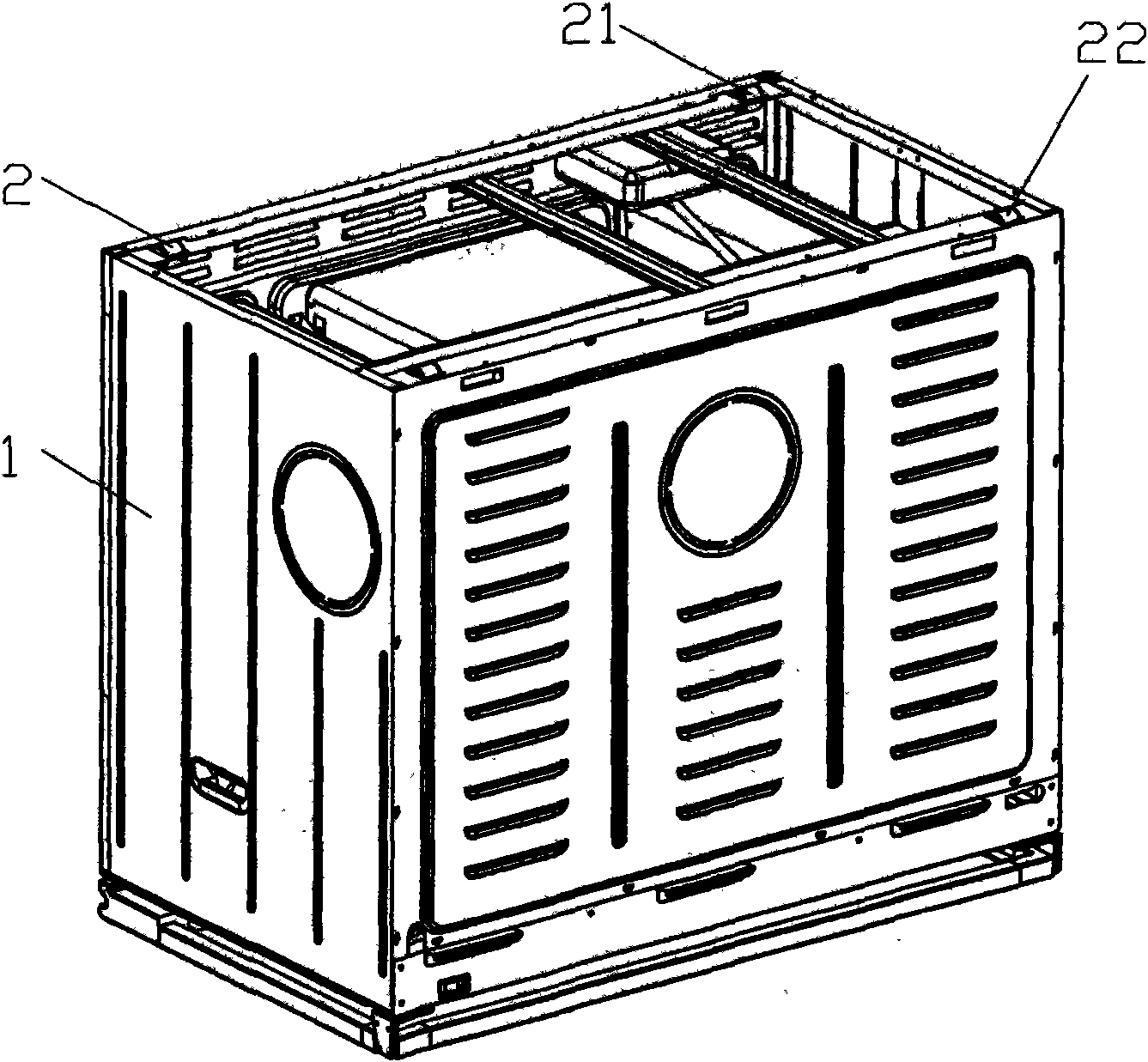 Movable combination-type kitchen ventilator stove
