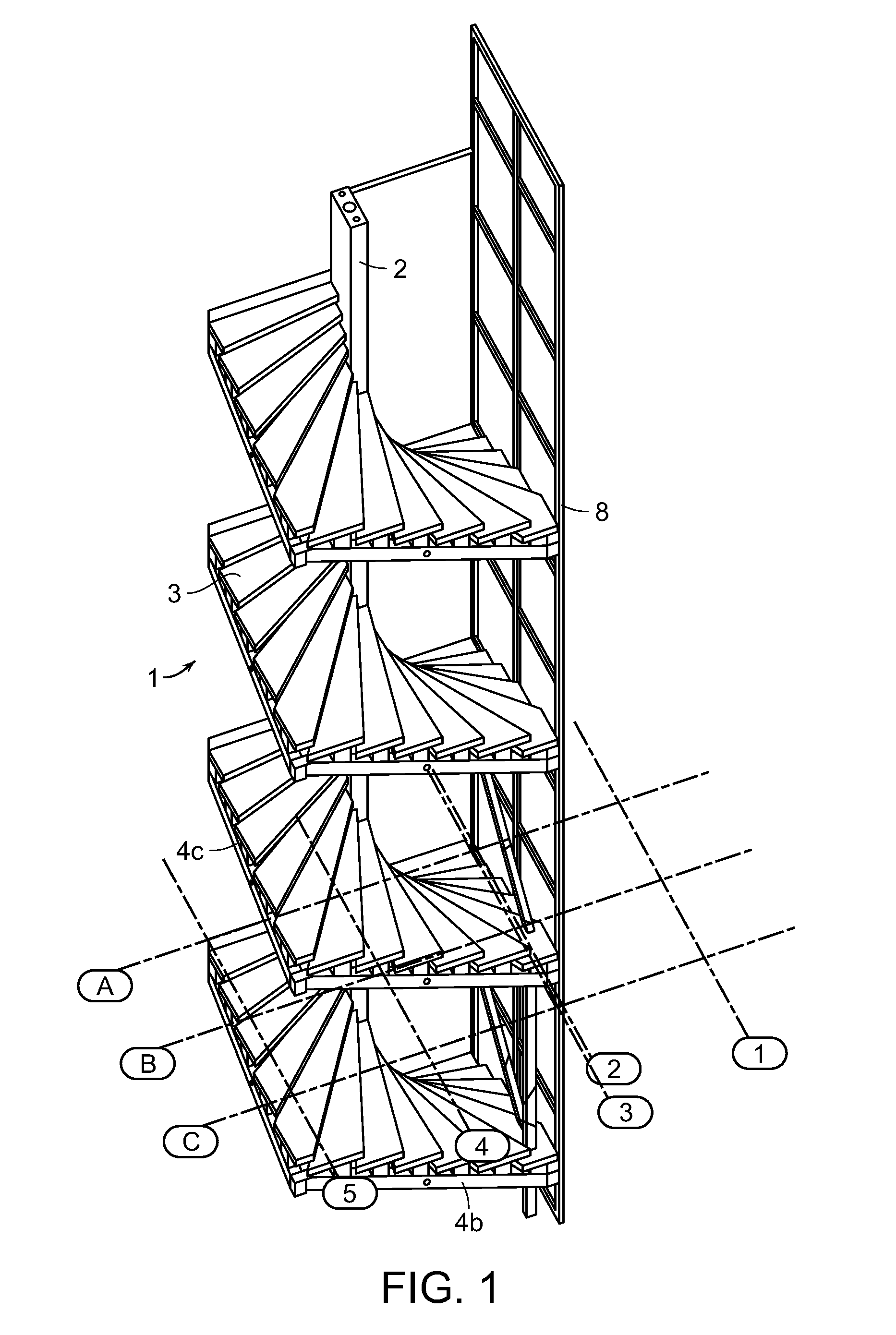 Staircase Element and Method for Building a Staircase