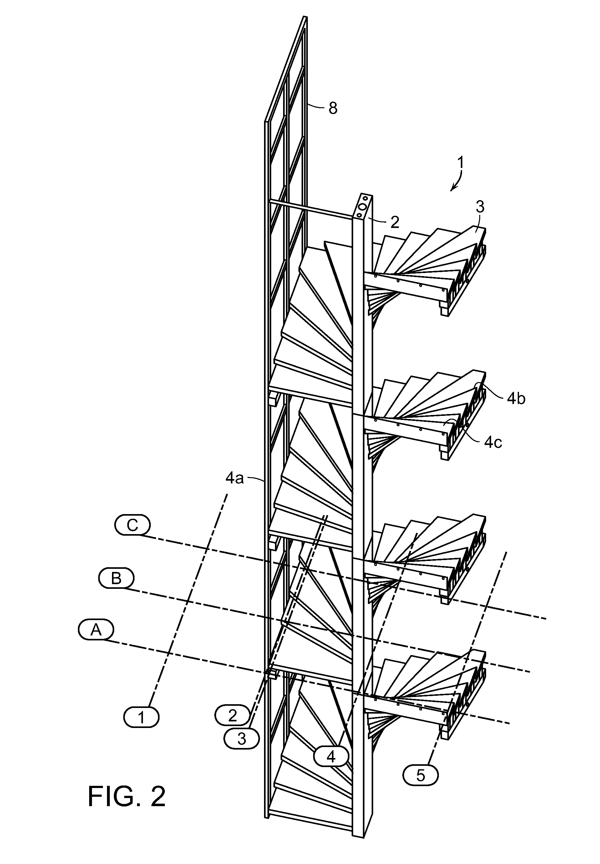 Staircase Element and Method for Building a Staircase