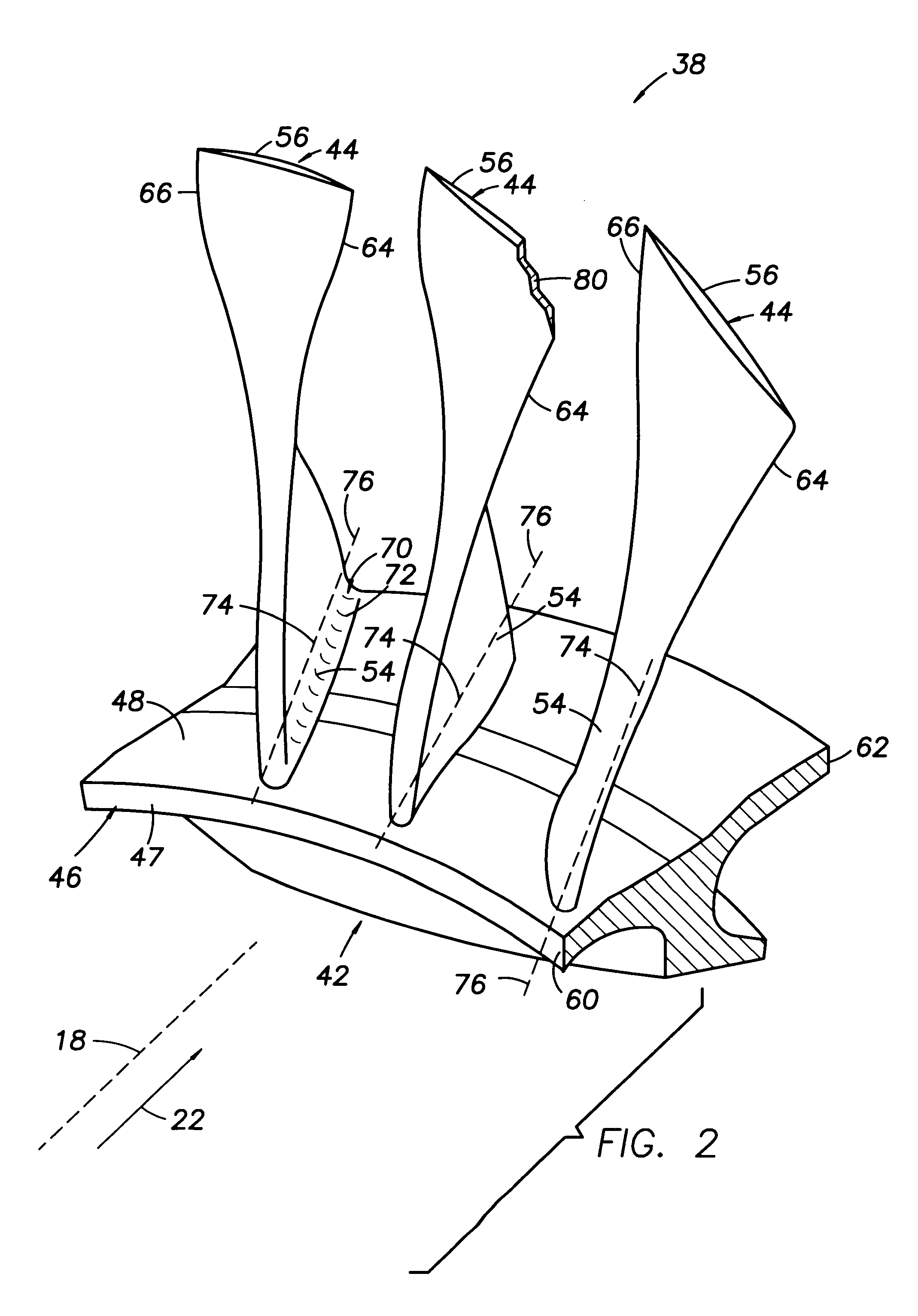 Method for linear friction welding and product made by such method