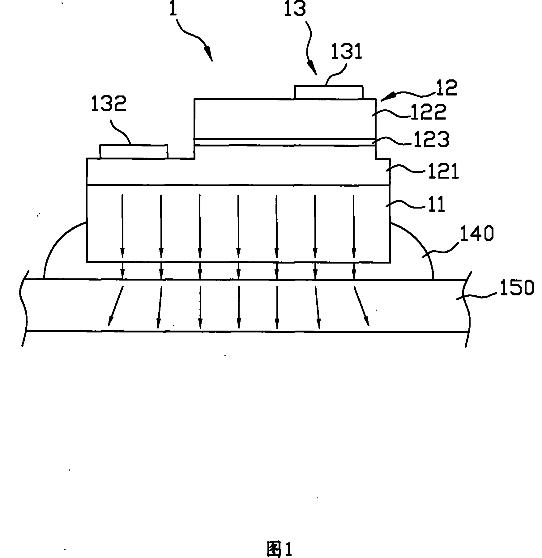 Light emitting diode apparatus having heat conductive substrate