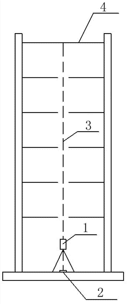 Integral setting and one-step in-position construction method for steel sleeves of inner pipelines of vertical shaft of building