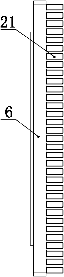 Welding column welding method for integrated circuit package