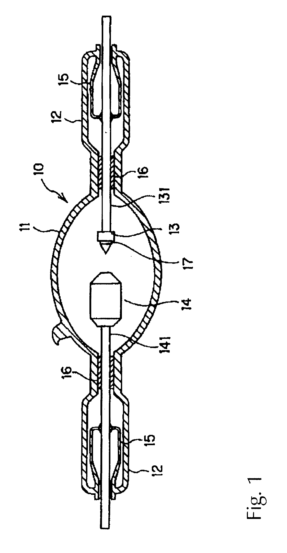 High pressure discharge lamp