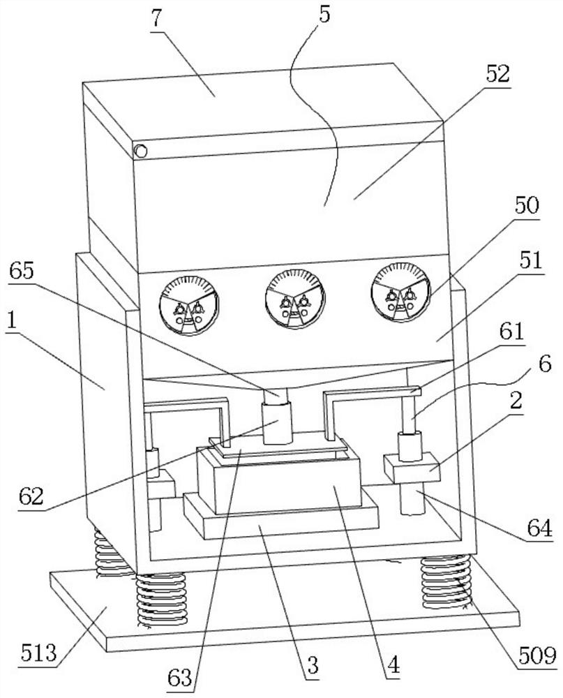 Quantitative batching device for refractory brick production and using method