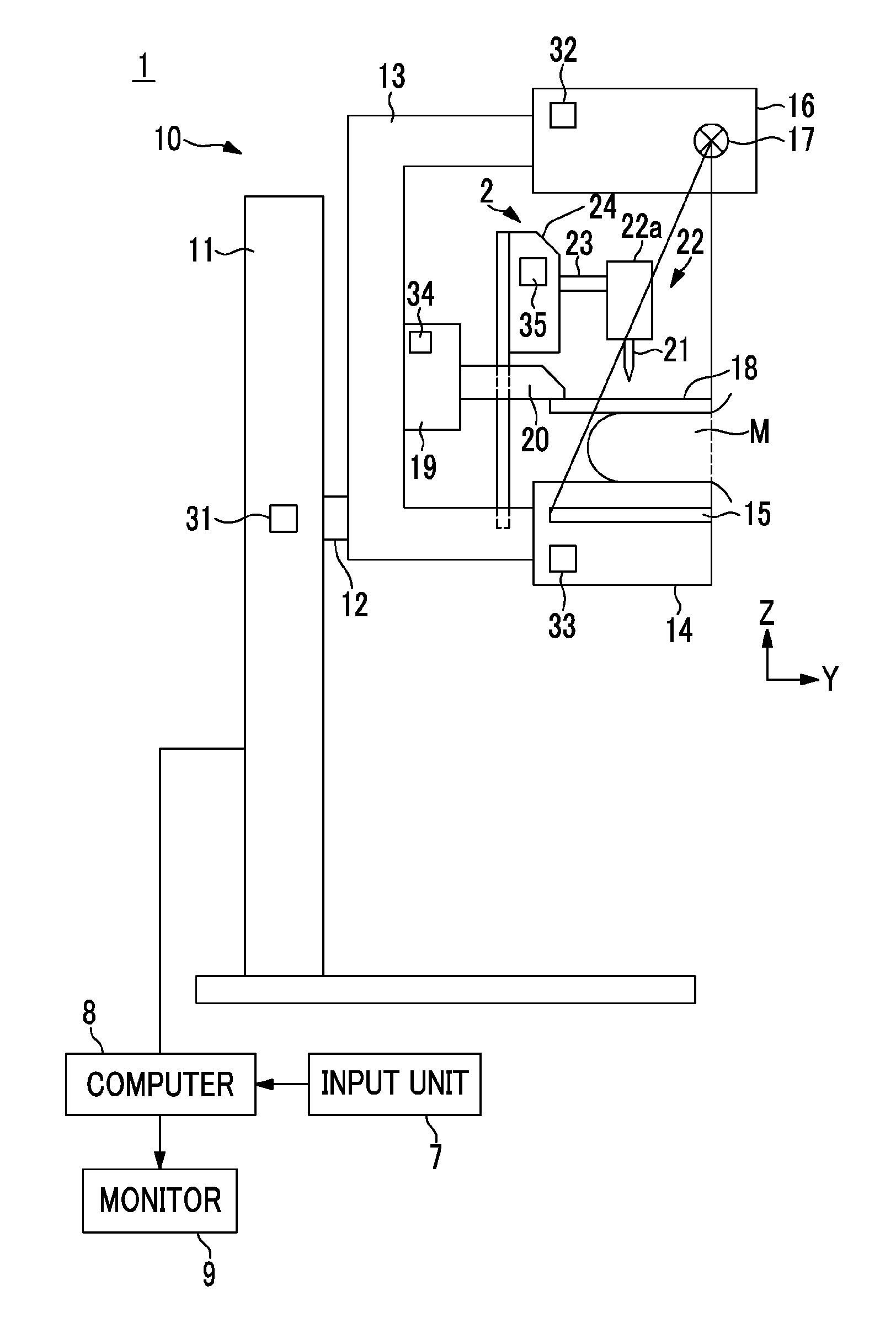 Radiological image radiographing display method and system thereof